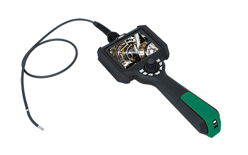 Front and Side View Videoscope (Cable is Optional)